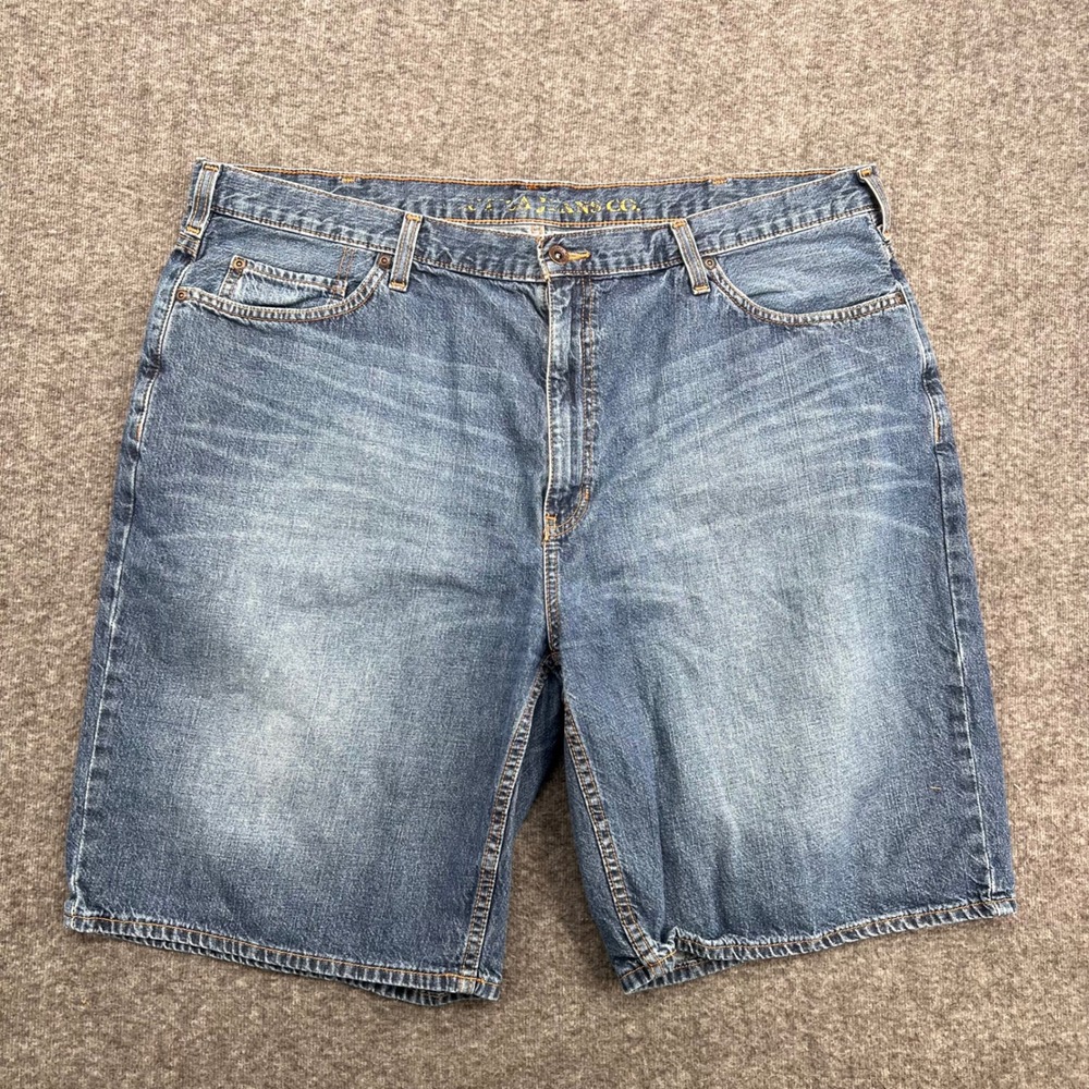 Nautica Jeans Co Mens Blue Denim Shorts‎ Size 42 Medium Wash Relaxed